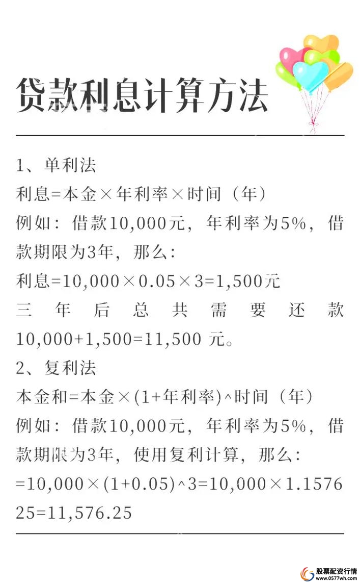炒股配资利息计算方式_配资利息_按日计息与按月计息区别