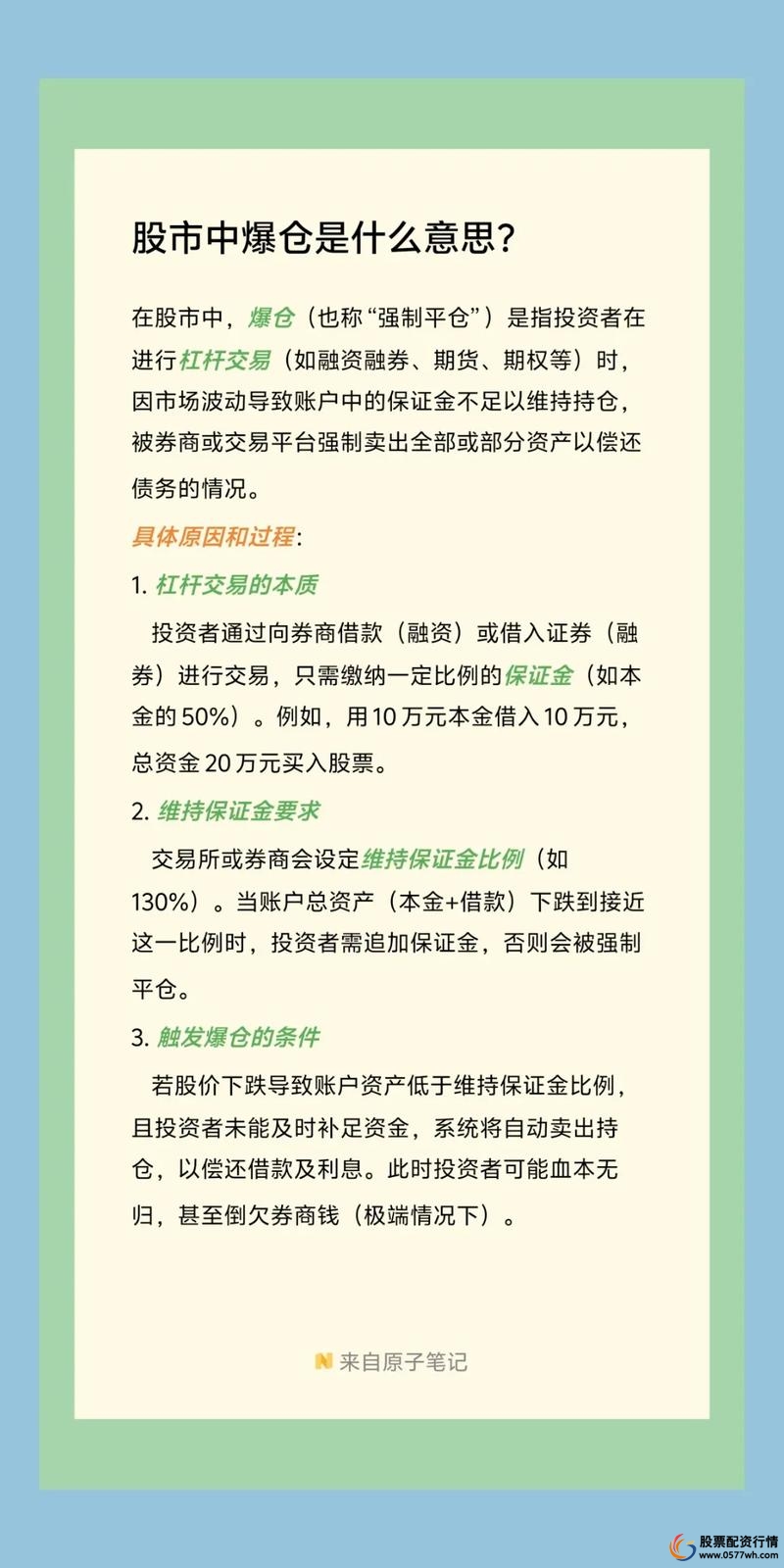 股票杠杆是什么意思_股票爆仓是什么意思_融资融券爆仓例子