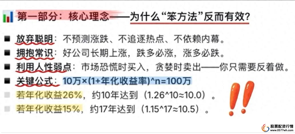 股票最稳的赚钱方法_分散投资_长期投资