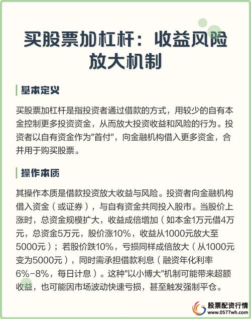 杠杆股票风险_杠杆股票定义_什么是杠杆炒股